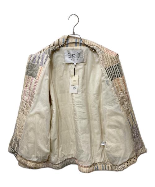 sea NEW YORK（シー ニューヨーク）Sea NEW YORK (シー ニューヨーク) パッチワークキルティングジャケット ベージュ サイズ:SIZE Sの古着・服飾アイテム