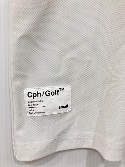Cph Golf（キャプテンズヘルム ゴルフ）Cph Golf (キャプテンズヘルム ゴルフ) ポロシャツ ホワイト サイズ:Sの古着・服飾アイテム