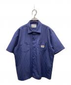 Schottショット）の古着「オープンカラーシャツ」｜ネイビー