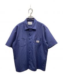 Schott（ショット）の古着「オープンカラーシャツ」｜ネイビー