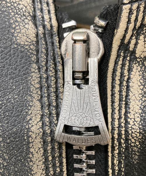 Maison MIHARA YASUHIRO（メゾン ミハラ ヤスヒロ）Maison MIHARA YASUHIRO (メゾン ミハラ ヤスヒロ) PVC Biker Jacket エコレザージャケット ブラック サイズ:SIZE48の古着・服飾アイテム