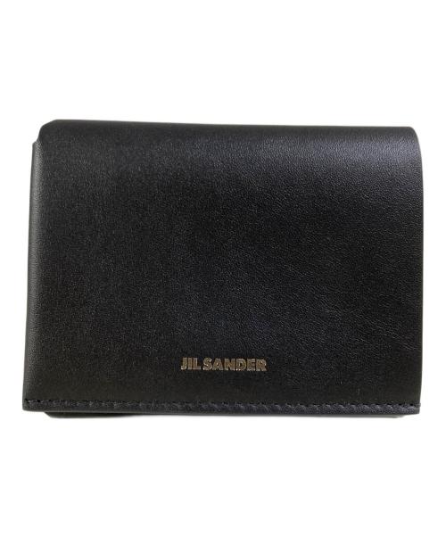 JIL SANDER（ジルサンダー）JIL SANDER (ジルサンダー) 3つ折り財布 ブラックの古着・服飾アイテム
