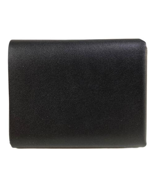 JIL SANDER（ジルサンダー）JIL SANDER (ジルサンダー) 3つ折り財布 ブラックの古着・服飾アイテム