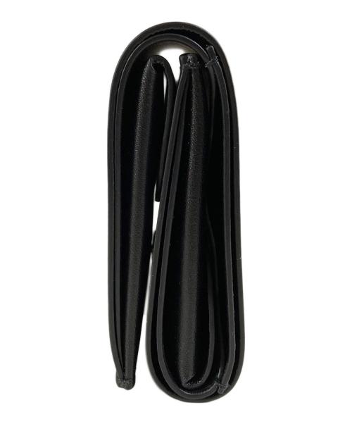 JIL SANDER（ジルサンダー）JIL SANDER (ジルサンダー) 3つ折り財布 ブラックの古着・服飾アイテム