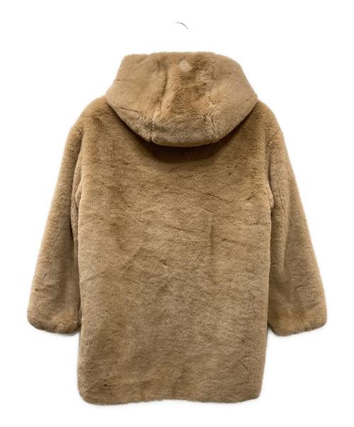 HERNO（ヘルノ）HERNO (ヘルノ) エコファーコート ブラウン サイズ:12Aの古着・服飾アイテム