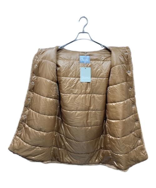 HERNO（ヘルノ）HERNO (ヘルノ) エコファーコート ブラウン サイズ:12Aの古着・服飾アイテム