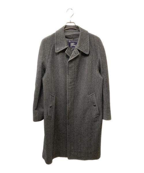 Burberry's（バーバリーズ）Burberry's (バーバリーズ) ステンカラーコート グレー サイズ:1の古着・服飾アイテム