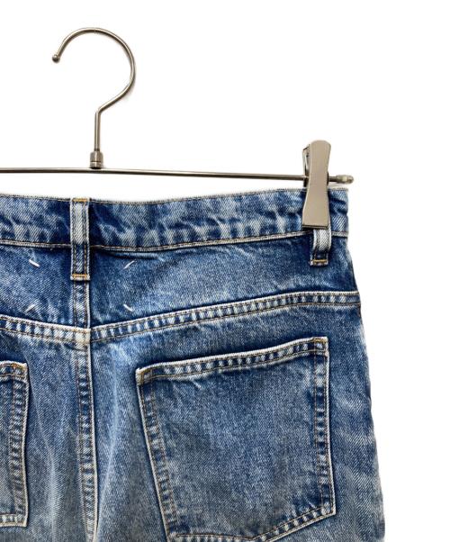 Maison Margiela（メゾンマルジェラ）Maison Margiela (メゾンマルジェラ) 切替デニムパンツ インディゴ サイズ:36の古着・服飾アイテム