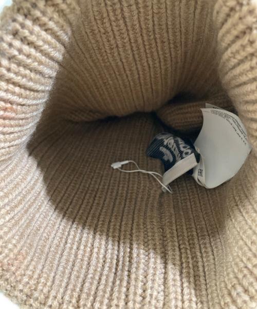 Vivienne Westwood（ヴィヴィアンウエストウッド）Vivienne Westwood (ヴィヴィアンウエストウッド) ニットキャップ ベージュの古着・服飾アイテム