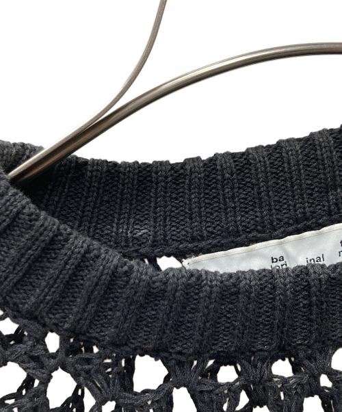 BAL（バル）BAL (バル) ローゲージニット ブラック サイズ:２の古着・服飾アイテム