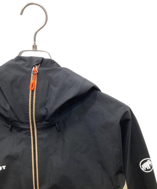 MAMMUT（マムート）MAMMUT (マムート) クレーターハードシェルフーデットジャケット ブラック サイズ:Sの古着・服飾アイテム
