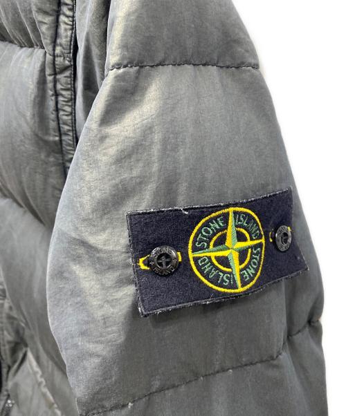 STONE ISLAND（ストーンアイランド）STONE ISLAND (ストーンアイランド) COTTON METAL WATRO コットンメタル ワトロ 2WAYダウンジャケット ブラック サイズ:Mの古着・服飾アイテム