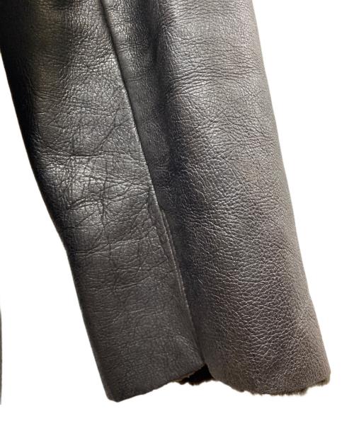 JIL SANDER（ジルサンダー）JIL SANDER (ジルサンダー) ムートンコート ブラウン サイズ:46の古着・服飾アイテム