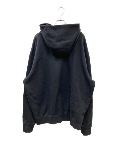 Maison Margiela（メゾンマルジェラ）Maison Margiela (メゾンマルジェラ) 23SS オーバーサイズ カレンダーグラフィック ロゴ スウェットパーカー ブラック サイズ:Sの古着・服飾アイテム