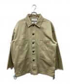 el conductorh×Dickiesコンダクター×ディッキーズ）の古着「CLASSIC T/C COVERALL JKT カバーオール」｜ベージュ