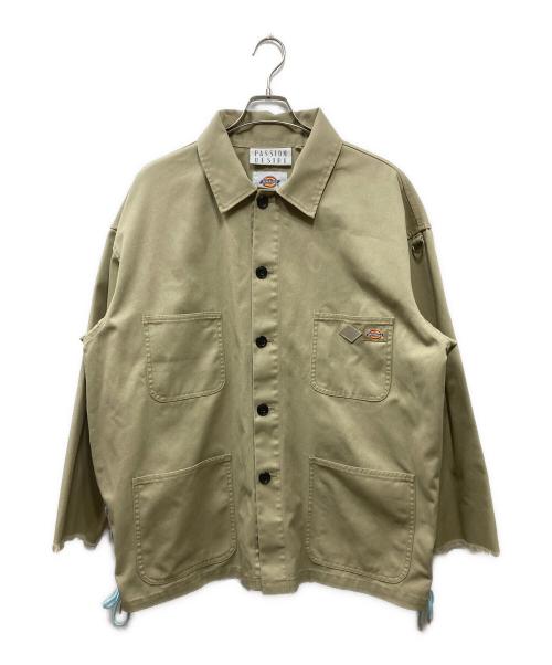 el conductorh（コンダクター）el conductorh (コンダクター) Dickies (ディッキーズ) CLASSIC T/C COVERALL JKT カバーオール ベージュ サイズ:2の古着・服飾アイテム