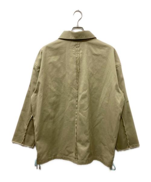 el conductorh（コンダクター）el conductorh (コンダクター) Dickies (ディッキーズ) CLASSIC T/C COVERALL JKT カバーオール ベージュ サイズ:2の古着・服飾アイテム