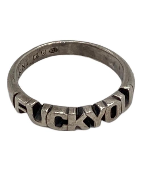 GARNI（ガルニ）GARNI (ガルニ) FUCKYOU Ring サイズ:表記無し（6号）の古着・服飾アイテム