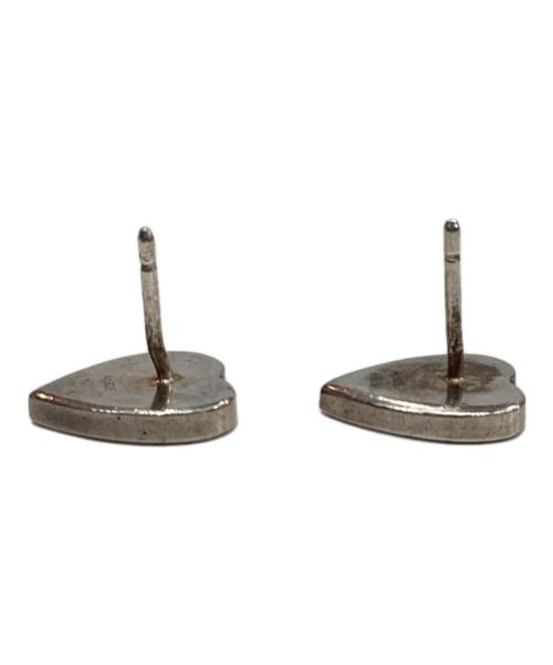 GUCCI（グッチ）GUCCI (グッチ) トレードマーク 2P ハートシェイプ ピアス シルバー サイズ:不明(表記無)の古着・服飾アイテム