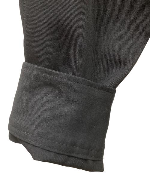 JUNYA WATANABE COMME des GARCONS（(ジュンヤワタナベ コムデギャルソン）JUNYA WATANABE COMME des GARCONS ((ジュンヤワタナベ コムデギャルソン) フリル ミリタリーデザインウールワンピース ブラック サイズ:SSの古着・服飾アイテム