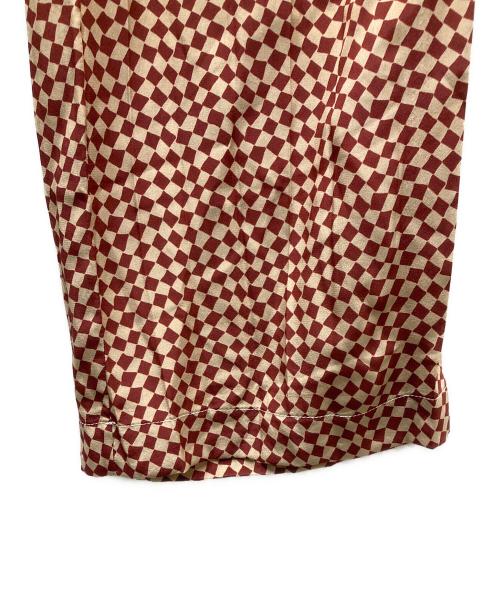 MARNI（マルニ）MARNI (マルニ) 総柄イージーパンツ レッド サイズ:38の古着・服飾アイテム