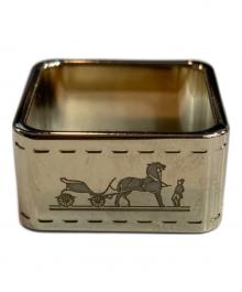 HERMES（エルメス）の古着「ボルデュック スカーフリング」｜ゴールドカラー