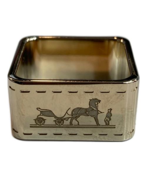 HERMES（エルメス）HERMES (エルメス) ボルデュック スカーフリング ゴールドカラー サイズ:なしの古着・服飾アイテム