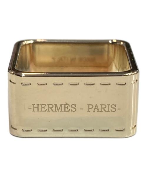 HERMES（エルメス）HERMES (エルメス) ボルデュック スカーフリング ゴールドカラー サイズ:なしの古着・服飾アイテム