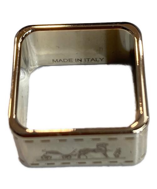 HERMES（エルメス）HERMES (エルメス) ボルデュック スカーフリング ゴールドカラー サイズ:なしの古着・服飾アイテム