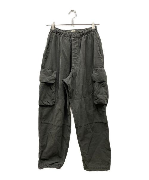 gold（ゴールド）GOLD (ゴールド) LIGHT BACKSATIN EASY CARGO PANTS カーゴパンツ ブラック サイズ:Sの古着・服飾アイテム