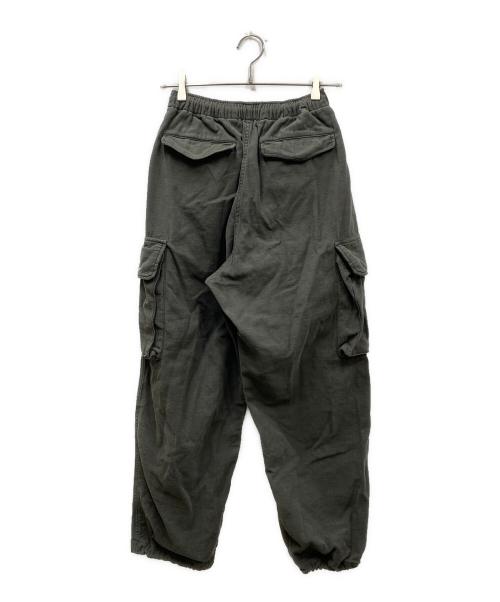 gold（ゴールド）GOLD (ゴールド) LIGHT BACKSATIN EASY CARGO PANTS カーゴパンツ ブラック サイズ:Sの古着・服飾アイテム