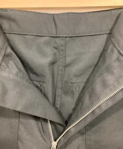 UNITED ARROWS & SONS（ユナイテッドアローズ アンド サンズ）UNITED ARROWS & SONS (ユナイテッドアローズ アンド サンズ) FATIGUE TROUSERS スラックス ブラック サイズ:Sの古着・服飾アイテム