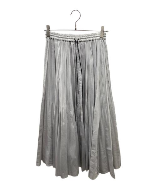 DEPAREILLE（デパリエ）DEPAREILLE (デパリエ) プリーツロングスカート アイボリー サイズ:36の古着・服飾アイテム