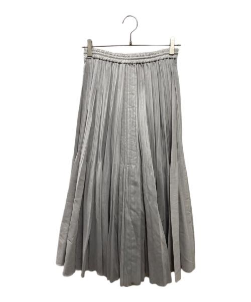 DEPAREILLE（デパリエ）DEPAREILLE (デパリエ) プリーツロングスカート アイボリー サイズ:36の古着・服飾アイテム