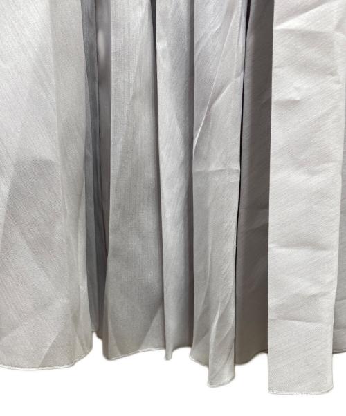 DEPAREILLE（デパリエ）DEPAREILLE (デパリエ) プリーツロングスカート アイボリー サイズ:36の古着・服飾アイテム