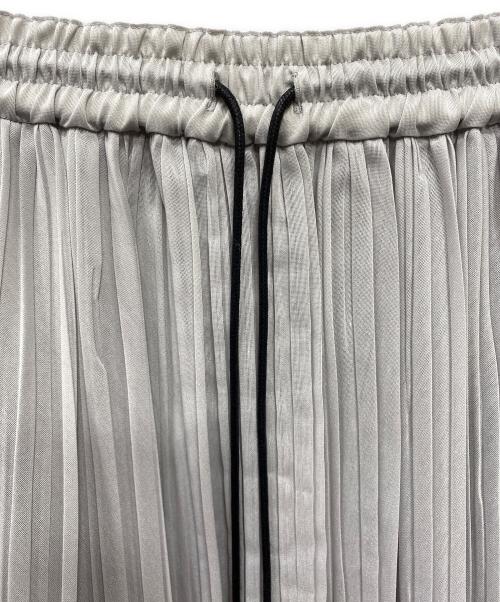 DEPAREILLE（デパリエ）DEPAREILLE (デパリエ) プリーツロングスカート アイボリー サイズ:36の古着・服飾アイテム