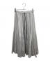 DEPAREILLE（デパリエ）の古着「プリーツロングスカート」｜アイボリー
