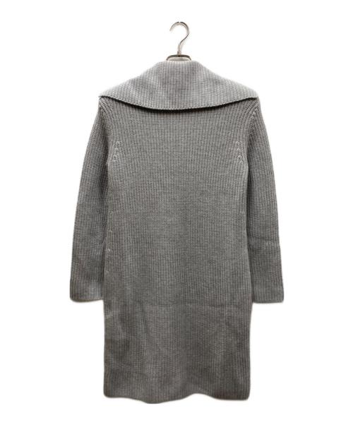 FOXEY（フォクシー）FOXEY (フォクシー) カシミヤニットロングカーディガン グレー サイズ:38の古着・服飾アイテム