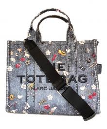 MARC JACOBS（マークジェイコブズ）の古着「トロンプルイユ トリンケット ミディアムトート」｜インディゴ