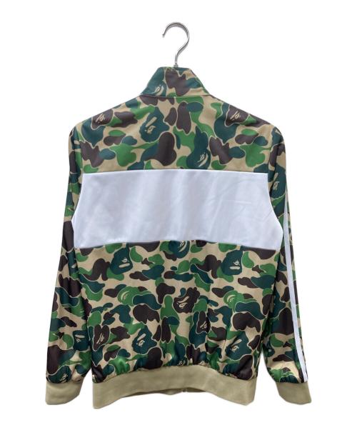 adidas（アディダス）adidas (アディダス) A BATHING APE (ア ベイシング エイプ) トラックジャケット カーキ サイズ:Lの古着・服飾アイテム
