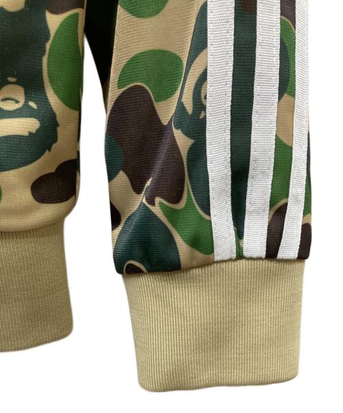 adidas（アディダス）adidas (アディダス) A BATHING APE (ア ベイシング エイプ) トラックジャケット カーキ サイズ:Lの古着・服飾アイテム