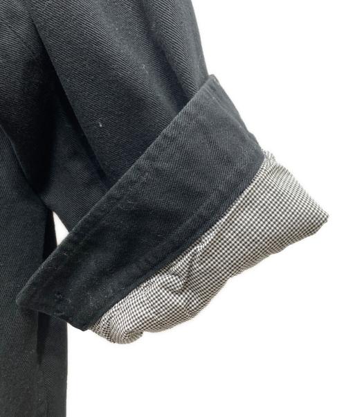 PINK HOUSE（ピンクハウス）PINK HOUSE (ピンクハウス) 99年製 USED コットンロゴプリントジャケット ブラック サイズ:LLの古着・服飾アイテム