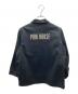 PINK HOUSE (ピンクハウス) 99年製 USED コットンロゴプリントジャケット ブラック サイズ:LL：5000円
