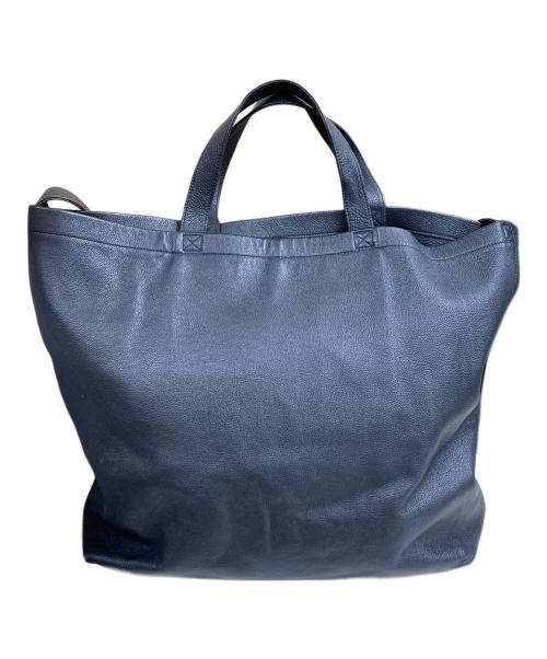 Aeta（アエタ）Aeta (アエタ) DEER LEATHER DOUBLE HANDLE TOTE M トートバッグ ブラックの古着・服飾アイテム