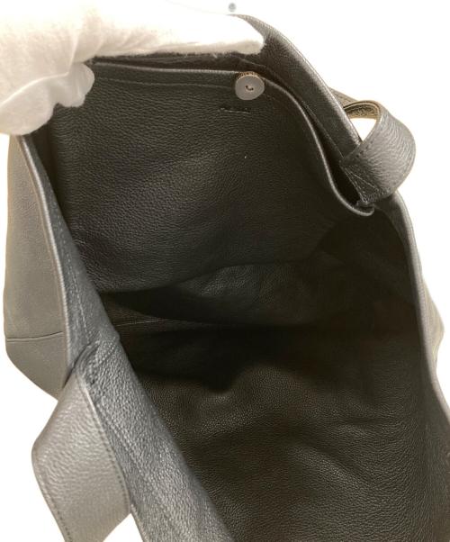 Aeta（アエタ）Aeta (アエタ) DEER LEATHER DOUBLE HANDLE TOTE M トートバッグ ブラックの古着・服飾アイテム