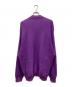 BODHI (ボーディ) COTTON CASHMERE RIVERSIBLE SWEAT CARDIGAN パープル サイズ:2：35000円