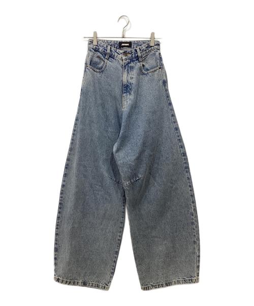 JIMWAG（ジムワッグ）JIMWAG (ジムワッグ) デニムパンツ インディゴ サイズ:Mの古着・服飾アイテム