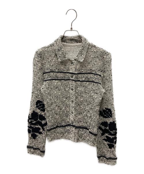 TODAYFUL（トゥデイフル）TODAYFUL (トゥデイフル) Embroidery Mesh Shirts グレー サイズ:FREEの古着・服飾アイテム