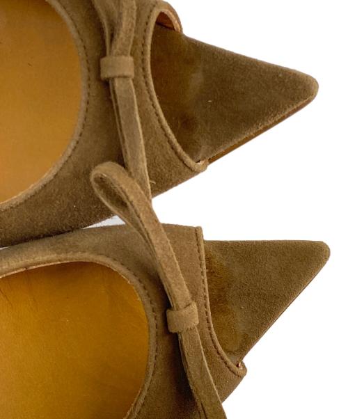 Pippichic（ピッピシック）Pippichic (ピッピシック) Re-born スエードパンプス ブラウン サイズ:SIZE 37 1/2の古着・服飾アイテム