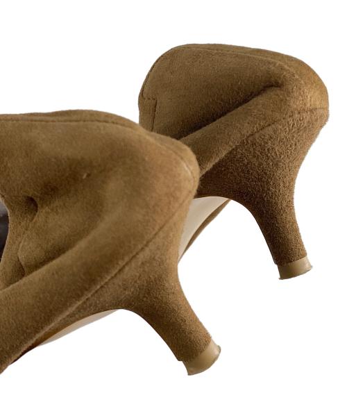 Pippichic（ピッピシック）Pippichic (ピッピシック) Re-born スエードパンプス ブラウン サイズ:SIZE 37 1/2の古着・服飾アイテム